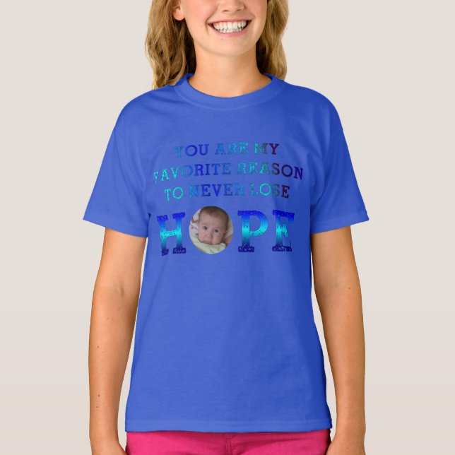 Camiseta Nunca pierdas la esperanza - Andy (Anverso)