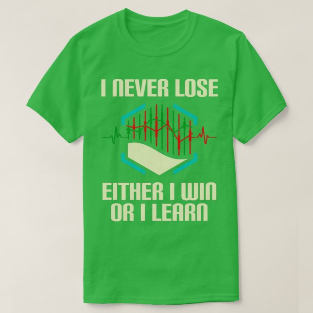 Camiseta Nunca Pierdo Ni Gano Ni Aprendo Mercado De Valores (Diseño del anverso)