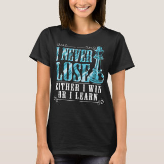 Camiseta Nunca Pierdo Que Gane O Aprenda Al Jugador De Ajed