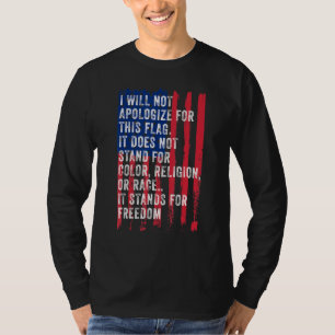 Camiseta Nunca Por Ser Ciudadano Del País Más Grande