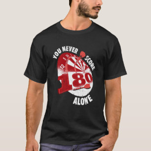 Camiseta Nunca Puntuas solo Dars Jugador Dart Juego 2