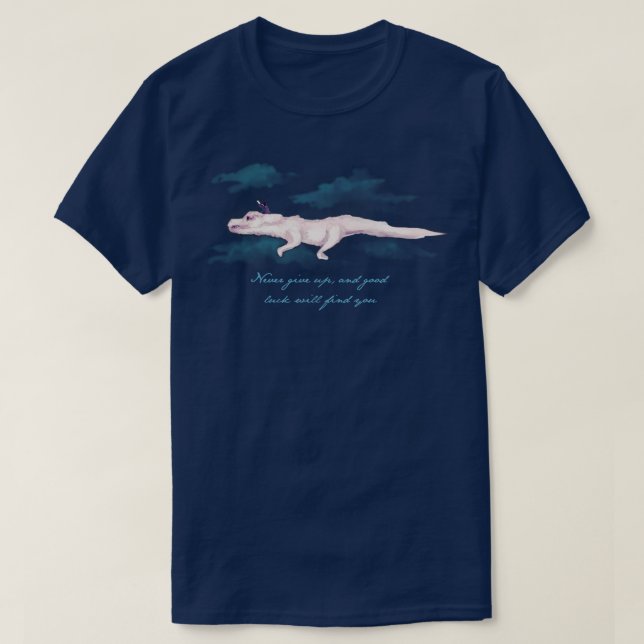Camiseta Nunca rendirse (Diseño del anverso)