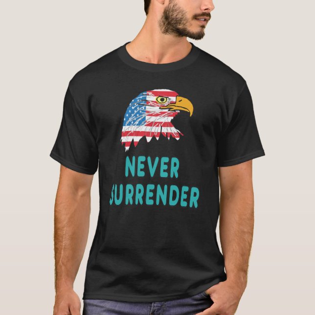 Camiseta Nunca rendirse (Anverso)