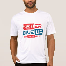 Camiseta Nunca rendirse