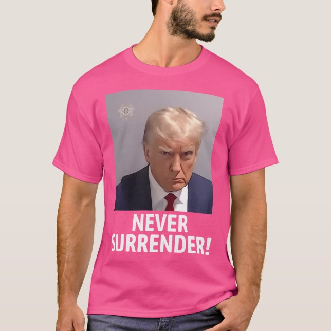 Camiseta Nunca rendirse (Anverso)