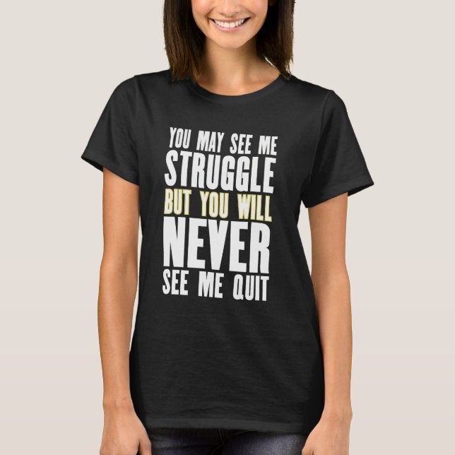 CAMISETA NUNCA RENUNCIAR (Anverso)