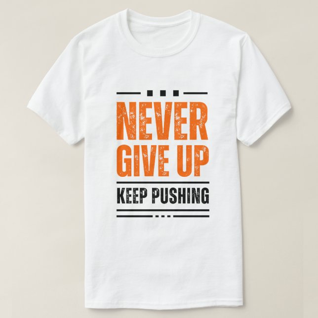 CAMISETA NUNCA RENUNCIAR (Diseño del anverso)