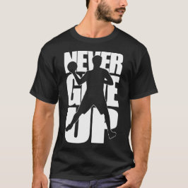 Camiseta Nunca renunciar al dogeball