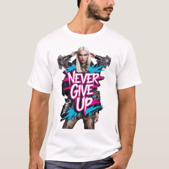 Camiseta Nunca renuncies a la Cita del Graffiti (Anverso)
