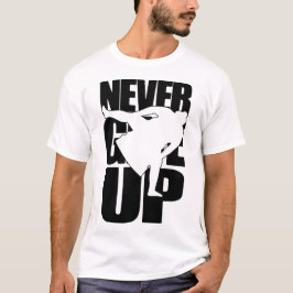 Camiseta Nunca renuncies a la lucha de sumo