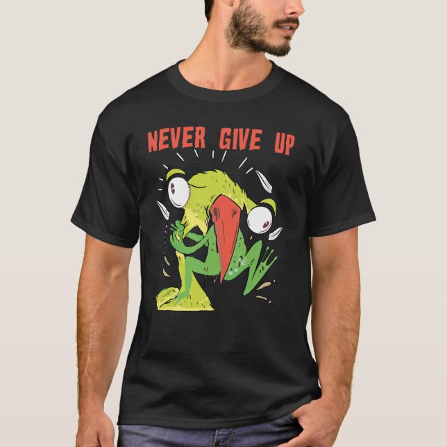 Camiseta Nunca Renuncies A Las Ranas Y Aves (Anverso)