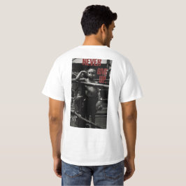 Camiseta Nunca renuncies al arte del boxeo