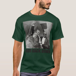 Camiseta nunca retroceder 1