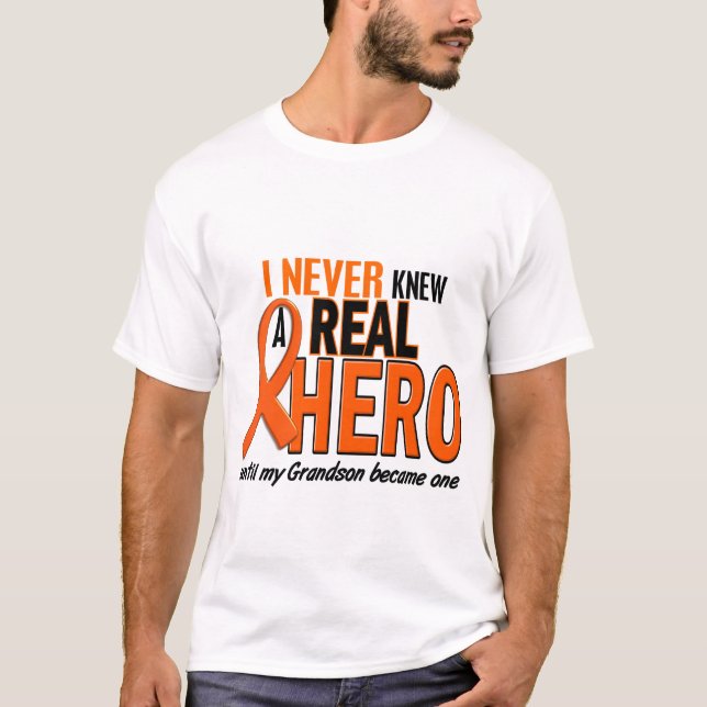 Camiseta Nunca sabía un NARANJA del héroe 2 (el nieto) (Anverso)