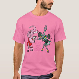 Camiseta Nunca saltar el día de la pierna
