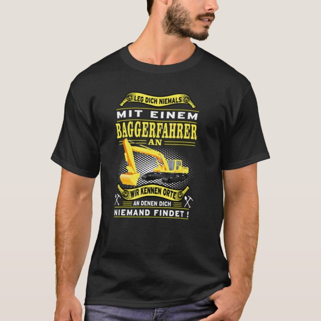 Camiseta Nunca Se Ajusta Con Un Controlador De Digger (Anverso)