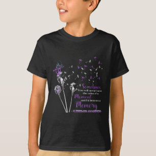 Camiseta Nunca Se Conocerá La Conciencia Sobre El Alzheimer
