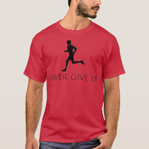 Camiseta Nunca se dé por vencido con 4
