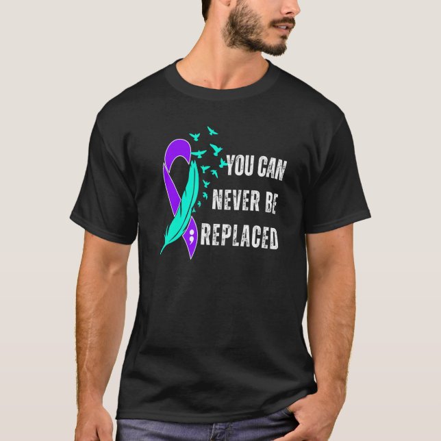 Camiseta Nunca Se Puede Sustituir A Suicidio Sensibilizació (Anverso)