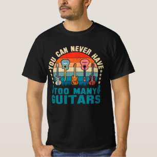 Camiseta Nunca se puede tener a muchos guitanos musicales g