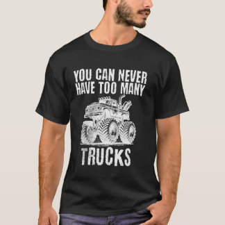 Camiseta Nunca Se Pueden Tener Demasiados Camiones, Padre G