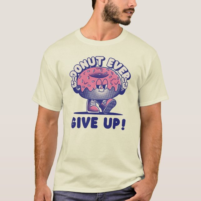 Camiseta Nunca se rindan (Anverso)