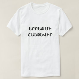 Camiseta nunca se rindan en la ե armenia ր բ ե ք մ ի snihts
