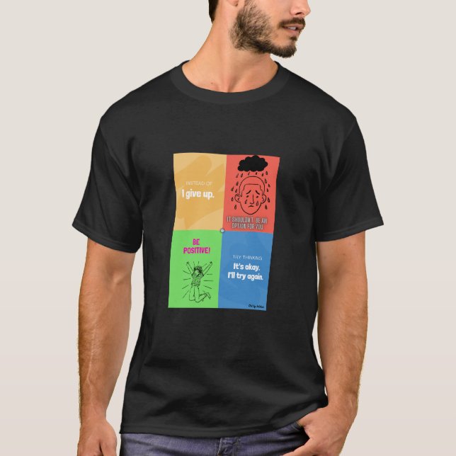 Camiseta Nunca se rindan: Motivación del diseño de la colec (Anverso)