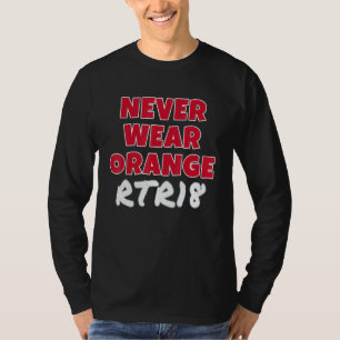 Camiseta Nunca Se Usa Naranja Rtr18 La Marea Es Crimson Lov