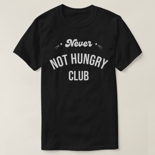 Camiseta Nunca sin hambre Club 1 (Diseño del anverso)