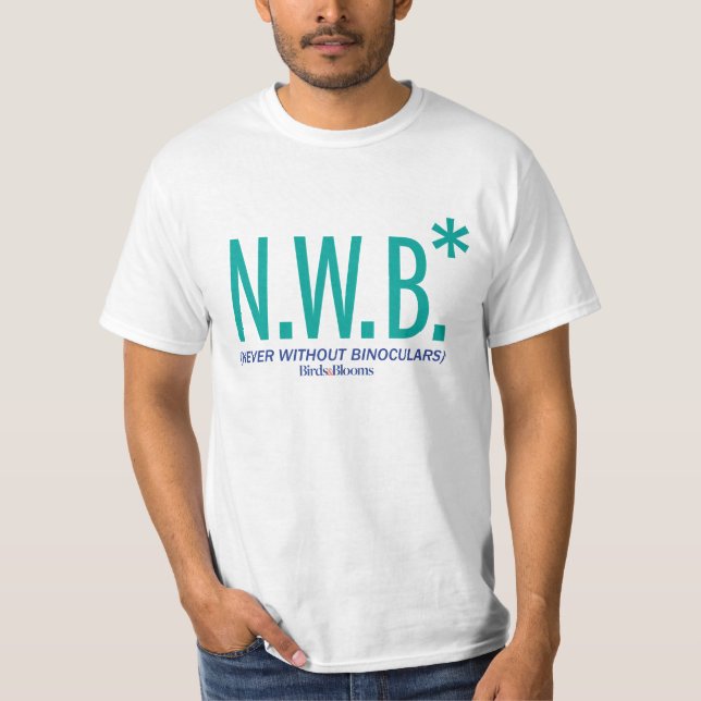 Camiseta Nunca sin los prismáticos (Anverso)