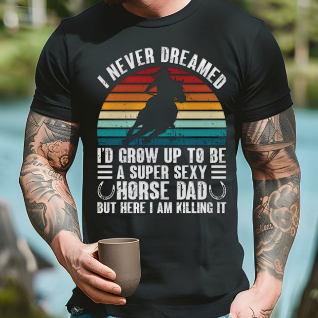 Camiseta Nunca Soñé Que Yo Crecería Para Ser Un Amigo Sexy (Subido por el creador)