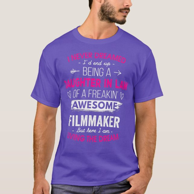 Camiseta Nunca Soñé Ser Hija De Derecho Increíble (Anverso)