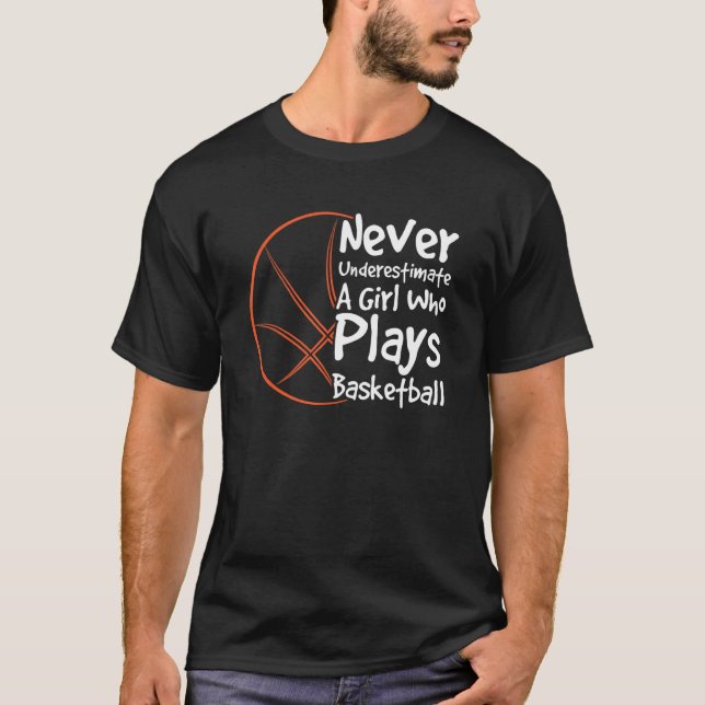 Camiseta Nunca Subestimar A Un Chica (Anverso)
