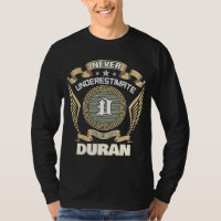 NUNCA SUBESTIME EL PODER DE UN DURAN