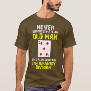 Camiseta Nunca subestime la 5ta división de infantería de
