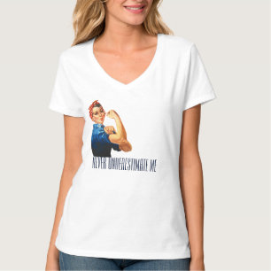 Camiseta Nunca subestímeme - poder del chica