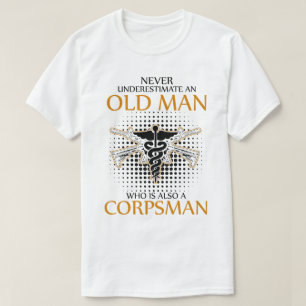 Camiseta Nunca subestimes a Corpsman