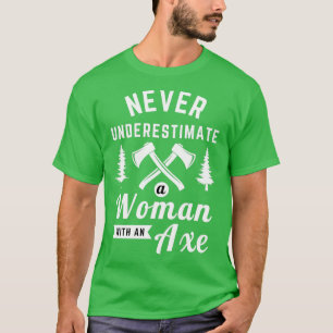 Camiseta Nunca Subestimes A La Mujer Con Un Eca
