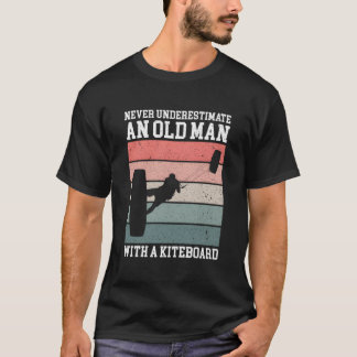 Camiseta Nunca Subestimes a un Anciano con una Cometa Kites
