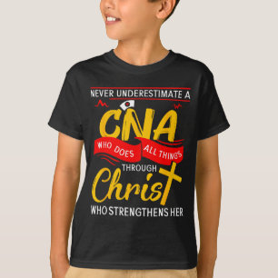 Camiseta Nunca Subestimes A Un Cna Que Hace Todas Las Cosas