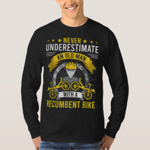 Camiseta Nunca Subestimes A Un Hombre Mayor Con Un Bi Recub