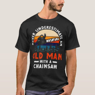 Camiseta Nunca Subestimes A Un Hombre Mayor Con Una Motosie