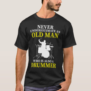 Camiseta Nunca Subestimes A Un Hombre Mayor Que También Es 