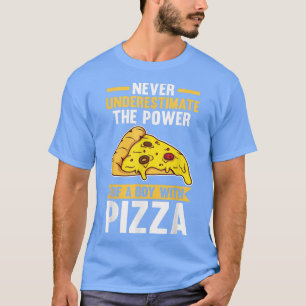 Camiseta Nunca subestimes a un niño con pizza T-Shirt