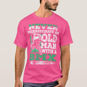 Camiseta Nunca Subestimes A Un Viejo Con Un Bmx