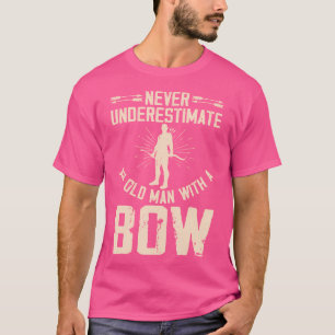 Camiseta Nunca Subestimes A Un Viejo Con Un Golpe