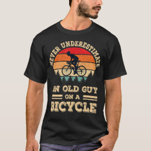 Camiseta Nunca Subestimes A Un Viejo En Una Bicicleta Graci