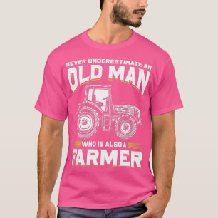 Camiseta Nunca Subestimes A Un Viejo Que También Es Un Arma