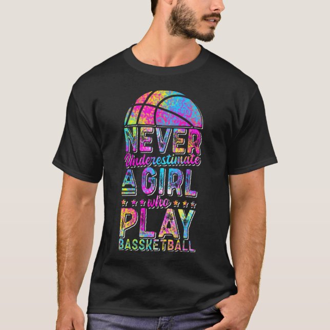 Camiseta Nunca Subestimes a una Chica que Juega (Anverso)